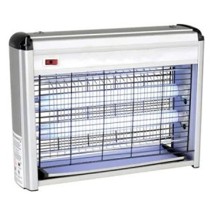 Aparat Electric Profesional FOXMAG24 , Functionare impotriva tantarilor, mustelor, Putere de 16 W, Suprafata din aliaj din aluminiu, Lampa de calitate UV, Structura puternica, Alb