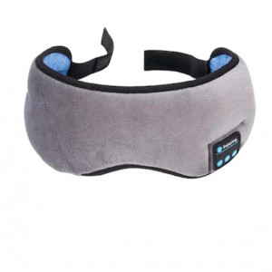 Masca de dormit FOXMAG24, Bluetooth 5.0, Gri