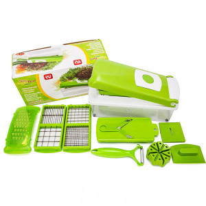Razatoare Multifunctionala FOXMAG24®, 9 Piese, Nicer Dicer Plus