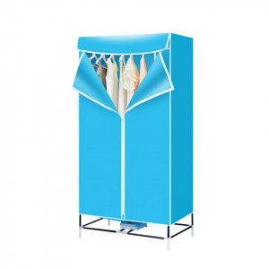Uscator electric FOXMAG24® 2 in 1 , dulap pentru rufe, 15 kg, 1000 W, Bleu