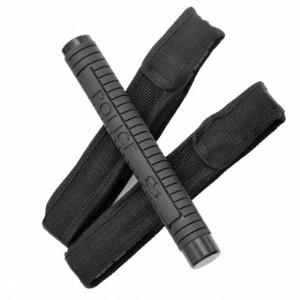 Baston Premium autoaparare telescopic FOXMAG24®, 50 cm din 3 segmente, solid, negru