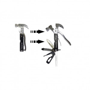 Ciocan TAC TOOL multifunctional pentru drumetii FOXMAG24®,18 in 1