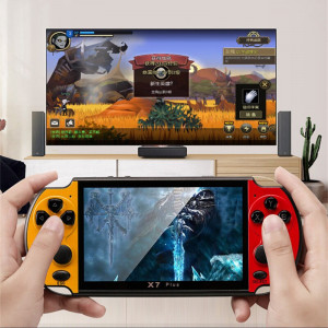 Consola GamePlayer FOXMAG24® X7 Plus, 8 GB, 1000 de jocuri instalate, Negru