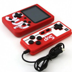 Consola SUP Game cu 400 jocuri, ecran de 3.0", cablu AV, Micro-USB, multiplayer jocurile copilariei, FOXMAG24®