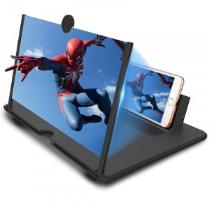 Ecran marire Imagine 3D FOXMAG24® 12 Inch, cu suport de telefon
