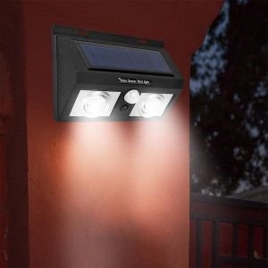 Lampa LED solara cu senzor de miscare , 61 Led-uri, FOXMAG24®