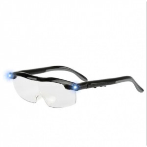 Ochelari reincarcabili cu lupa si Led FOXMAG24® pentru marit 160% Mighty Sight, unisex