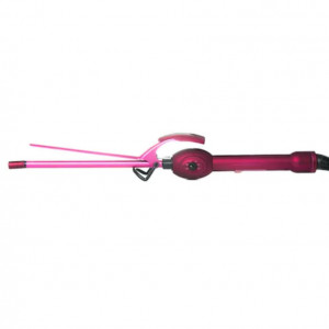 Ondulator ceramic profesional FOXMAG24® Bucle Afro 13.5cm 45W 80-230 grade, Roz