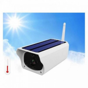 Camera de supraveghere Wifi Solara PRO Full HD FOXMAG24®, impermeabila, fara cabluri, 2MP