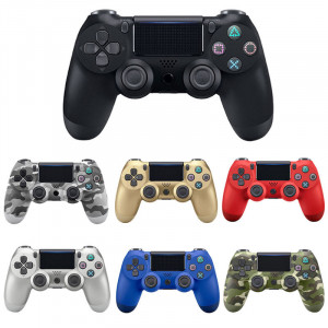 Joystick PS4 DualShock Wireless , compatibil cu PS4/PS4 Slim/PS4 Pro , negru