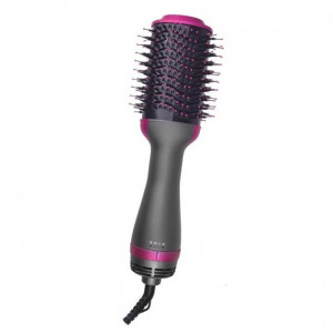 Perie electrica One Step 3D ceramica FOXMAG24®, 3 in 1, uscator, perie, ondulator, Putere 1000 W, tehnologie Ionica, 3 trepte de viteza