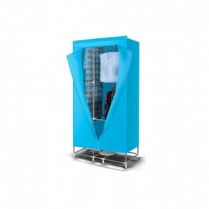 Uscator electric FOXMAG24® 2 in 1 , dulap pentru rufe, 15 kg, 1000 W, Bleu