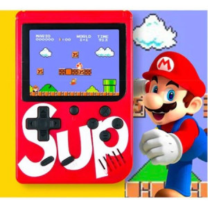 Consola SUP Game cu 400 jocuri, ecran de 3.0", cablu AV, Micro-USB, multiplayer jocurile copilariei, FOXMAG24®