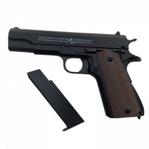 Pistol Airsoft Metalic Foxmag24, C8, Calibru 6 mm, + 400 bile