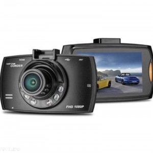 Camera auto HD DVR FOXMAG24®, 2.7" inch, Night Vision, Negru
