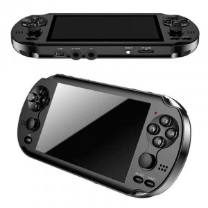 Consola GamePlayer FOXMAG24, 8 GB, 1000 de jocuri instalate, 4.3 Inch, Negru