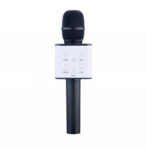 Microfon wireless pentru karaoke FOXMAG24, cu boxe incluse, negru