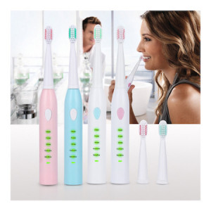 Periuta de dinti electrica Tengli, 5 moduri curatare, 3 rezerve, FOXMAG24®