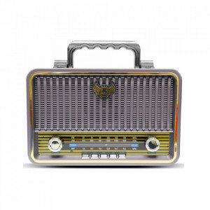 Radio Portabil FOXMAG24®, FM/AM/SW, MP3 Player, Bluetooth, AUX in, Port USB, Slot SD Card