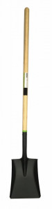 Lopata dreptunghiulara - coada de lemn - 120cm