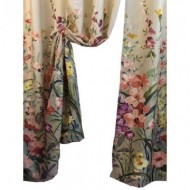 Set 2 draperii, model floral, DRP1924