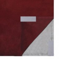 Set 2 draperii bordo opace cu strat dublu, 140 x 245 cm