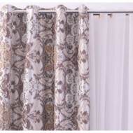 Set 2 draperii, imprimeu floral, DRP1944