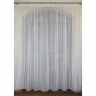 Perdea 600x245cm voal simplu cu rejansa culoare frez deschis