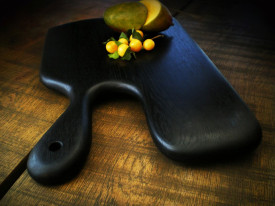 Platou servire negru