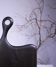 Platou servire negru 55cm-25 cm-2.5 cm