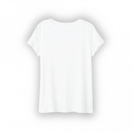 Tricou dama alb simplu