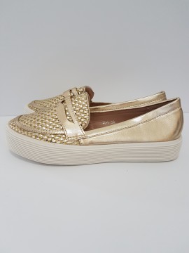 Дамски спортни обувки W01 GOLD / Women's sports shoes