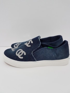 дамски спортни обувки - деним / women's sports shoes - denim