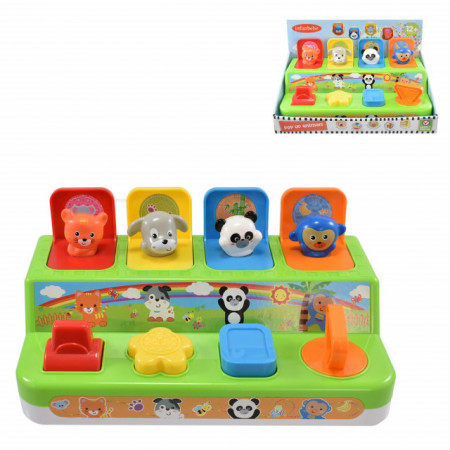 Infunbebe Igračka za bebe Zivotinje Pop up Animals
