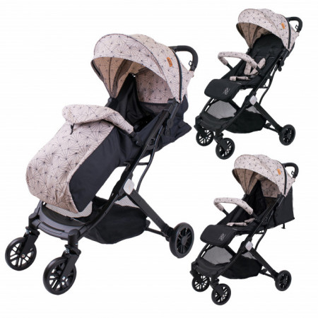 Jungle Kolica Quad sa navlakom 0m+ Beige Patern
