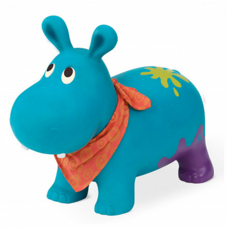B Toys Gumena igračka za skakanje Hippo