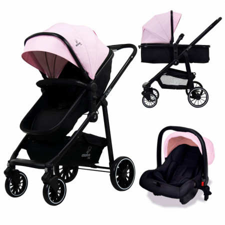 Asalvo Dečija kolica Convertible Dubai Pink 20482