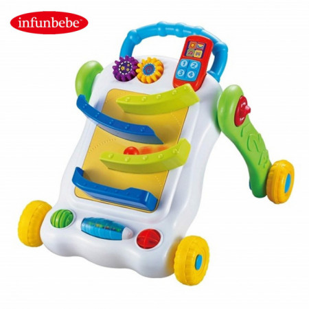 Infunbebe Igračka za bebe guralica 2 u 1