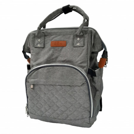 Torba za mame BBO Sport Mama Bag Siva + podloga za presvlačenje beba