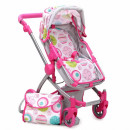 Cangaroo Kolica za lutke Pink Rose