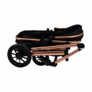 Jungle Kolica za bebe i auto sedište Roo Black