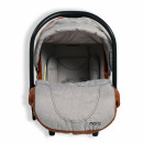 MONI Auto sedište Alma 0-13kg Light Grey