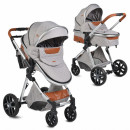 MONI Kolica Alma Light Grey