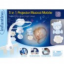 Infantino Muzička vrteška sa zvezdanim projektorom Blue