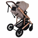 Jungle Kolica za bebe i auto sedište Roo Beige