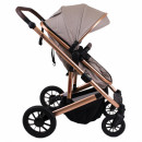 Jungle Kolica za bebe i auto sedište Roo Beige