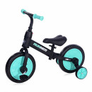 Bicikl Balance Bike RUNNER 2 u 1 Black & Turquoise