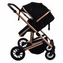 Jungle Kolica za bebe i auto sedište Roo Black
