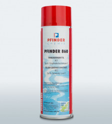 Spray penetrant rosu PFINDER 860 Lichid penetrant rosu