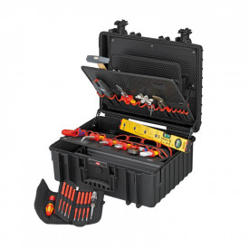 KNIPEX Geamantan scule, 26 piese, Knipex, rezistent la temperatura -30 pana la + 80 grade C